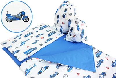 Produktbild von KINDER SCHLAFSACK 70x125 cm  mit Reißverschluss 100 % Baumwolle MUSTER H1