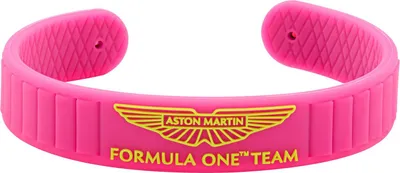 Produktbild von ASTON MARTIN Herren Armband Armreif Silikon pink AM FORMULA 1 MJFBF5BU2