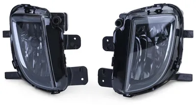 Für VW Golf VI 6 GTI GTD 2008-2011 Klarglas Nebelscheinwerfer Schwarz H8 in der Farbe Schwarz von Carparts-Online GmbH