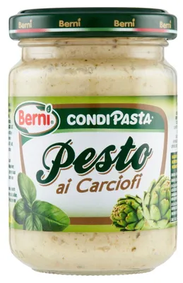 Zdjęcie produktu dla Pesto z karczochów 135g - Berni
