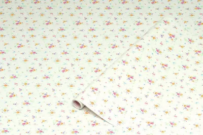 Immagine prodotto di d-c-fix® 346-0193 Klebefolie - 45 cm x 2 m, weiß, Blümchen