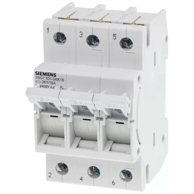 Immagine prodotto di Siemens Lasttrennschalter D01 16 A (5SG7631-0KK16)