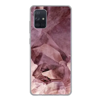 Produktbild von MuchoWow® Handyhülle Schutzhülle Hülle für Samsung Galaxy A51 Kristalle - Natursteine - Edelsteine und Mineralien Silikon Softcase Handy Hülle - Schutzabdeckung