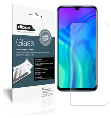 Produktbild von 1+1x Schutzfolie für Honor 20 lite matt - Anti-Shock 9H Folie dipos Glass