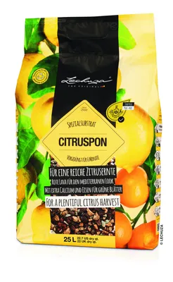 Produktbild von LECHUZA-Pflanzsubstrat CITRUSPON 25 Liter | für Zitruspflanzen | torffrei und vorgedüngt | 19541