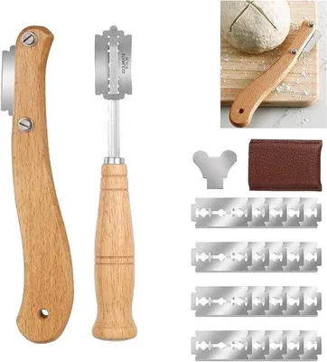 Produktbild von Brotmesser mit 20 Schneidklingen für das Schneiden von Weißbrot - Flexibles Design