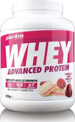 Produktbild von Per4m Whey Protein- 2,01 kg Raspberry White Chocolate