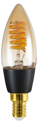 Productafbeelding van EGLO 110402, Slimme lamp, Jantar, LED, Glas, E14, C35