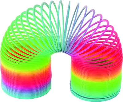 Produktbild von Regenbogen Schritt Feder Kunststoff Durchmesser 7,5 cm