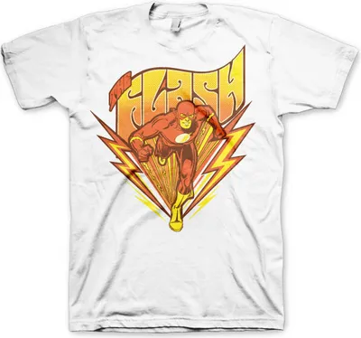 Produktbild von The Flash Classic T-Shirt - XX-Large - White