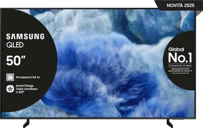 Obrázok produktu pre Samsung QE50Q8FAAUXZT, 127 cm (50"), 3840 x 2160 px, QLED, Smart TV, Wi-Fi, Šedá