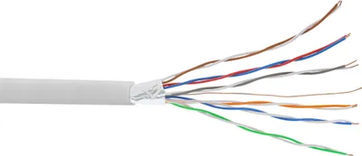 Immagine prodotto di InLine® Cavo telefonico a 12 conduttori, 6x2x0,6 mm, per posa, rotolo da 100 m