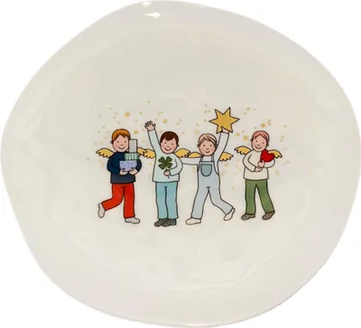 Produktbild von Räder Himmlische Brüder Teller Edition 2 D.14cm