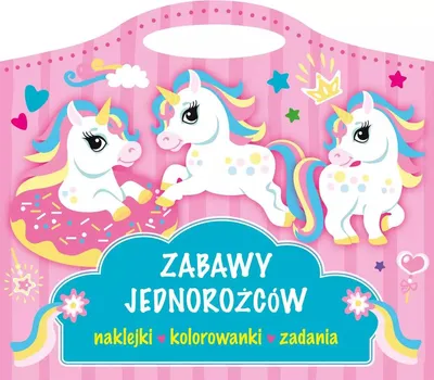 Immagine prodotto di Zabawy jednorożców. Naklejki, kolorowanki, zadania