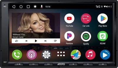 Produktbild von Doppel-DIN Autoradio 7-Zoll Touchscreen Bluetooth Handsfree