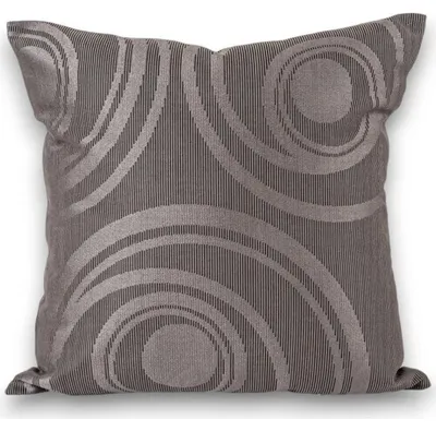 Produktbild von Graues Kissen Circles 40x40cm