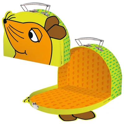 Produktbild von TRÖTSCH Kinderkoffer Die Maus formgestanzt 26,4x34,4cm