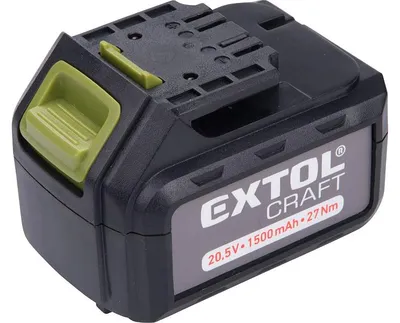 Obrázok produktu pre EXTOL CRAFT Nabíjateľná batéria, 20 V Li-Ion, 1500 mAh