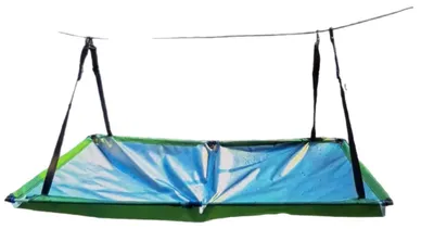 Produktbild von Regenwasser-Auffangmatte – 102 x 51 cm – Regenwassersammler mit Schlauch – Robustes Oxford-Gewebe – Für Gartenbewässerung, Camping und Outdoor
