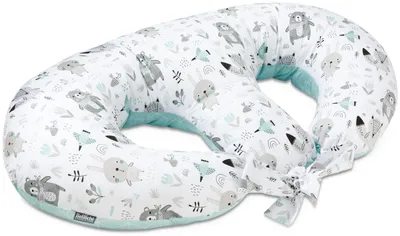 Image de Bellochi Coussin d'Allaitement Jumeaux Ergonomique | 100% Coton