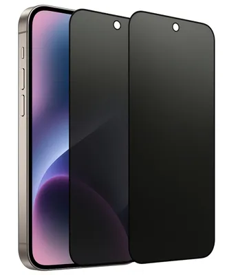 Produktbild von 2x Full Panzerfolie Für iPhone 18 Pro Max Echt Glas HQ+ Schutzglas Hartglas für Panzerglas Blickschutz Sichtschutz Glasfolie