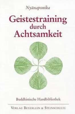 Obrázok produktu pre Geistestraining durch Achtsamkeit