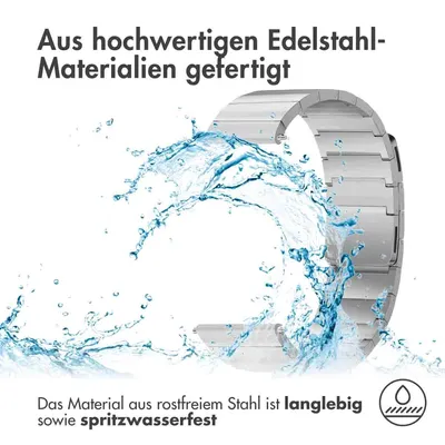 Produktbild von Selencia Edelstahl Magnetarmband - Universelle 20 mm Anschluss - Silber