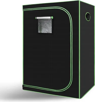 Produktbild von VINGO Grow Box Pozorovací okno Skleníkový pěstební stan Stan pro vnitřní rostliny 120x60x180 cm