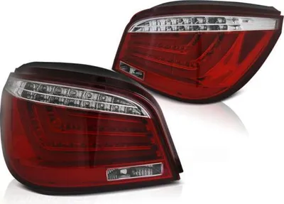 Immagine prodotto di Luci posteriori a LED per BMW E60 berlina 03-07 rosso/cromo