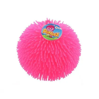 Produktbild von Toi-Toys Pufferz Pufferball für Kinder Knautschball Spielball für Wurfspiele Pink