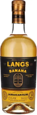 Image de Langs Banana Jamaican Spirit Drink 37,5% Vol. 0,7l
