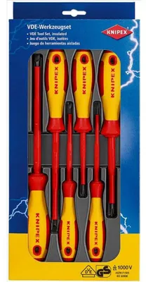 Image de KNIPEX Schraubendreher-Set (00 20 12 V01)