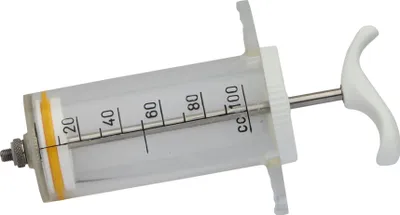 Produktbild von Nylon-Spritzenschraube für Spritzgussmaschinen mit 100ml Schussvolumen