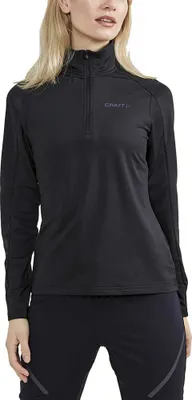 Produktbild von Craft Core Gain Midlayer W Black Langarm-t-shirt  S Frau  S