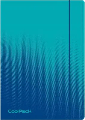 Produktbild von CoolPack, Teczka z gumką A4 Ocean Gradient, 1 sztuka