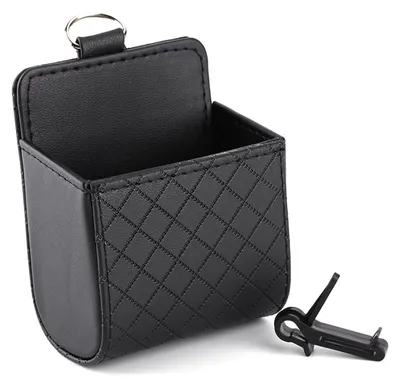 Immagine prodotto di Organizzatore per bocchette dell'aria dell'auto, custodia nera