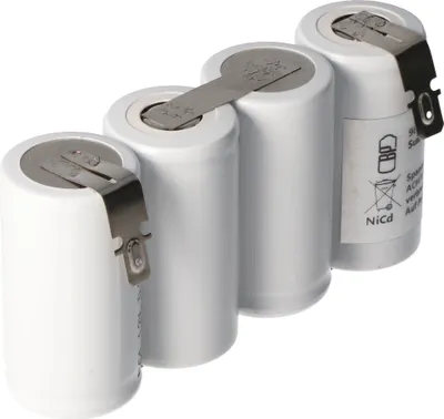 Produktbild von Notleuchtenakku NiMH 4,8V 1800mAh F1x4 Sub-C mit Faston-Anschluss ersetzt 4,8 V Akku