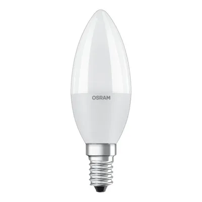 Produktbild von 3 x Osram LED Leuchtmittel Classic B Kerzen 5,5W = 40W E14 matt 470lm warmweiß 2700K