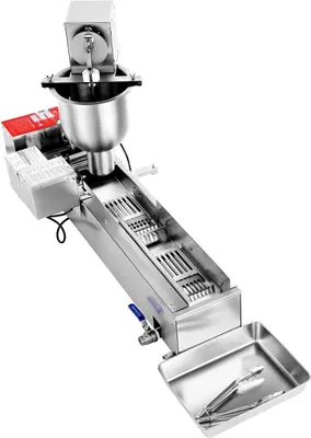 Zdjęcie produktu dla Komercyjna automatyczna maszyna do produkcji pączków, jedno rzędowa, 90 sztuk/godz.