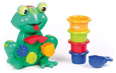 Obrázek produktu pro LUDI – 2246 – Koupelová hračka „Žabka“
