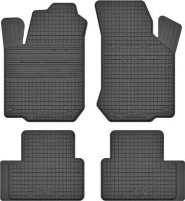 Image de Tapis de sol en caoutchouc, lot de 4, universels pour : Hyundai Atos à hayon (1997-2008)