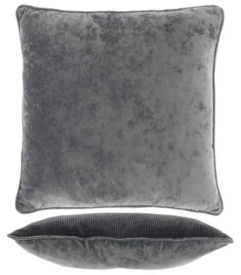 Produktbild von Kissen mit Füllung FREY 45x45cm dark grey grau Unique Living WA