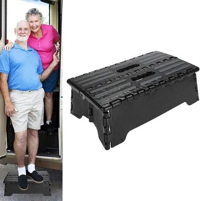 Produktbild von Famanu Klapptritt 38 x 215 x 13 cm - Schwarz