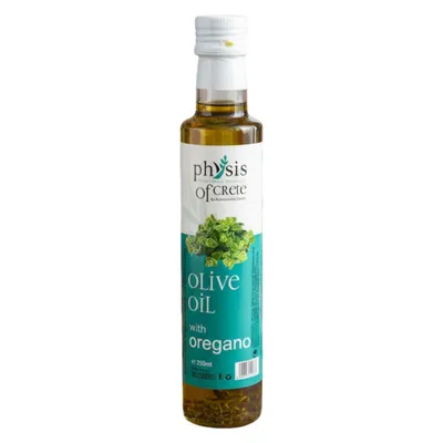 Produktbild von Physis of Crete Natives Olivenöl Extra mit Oregano 250 ml