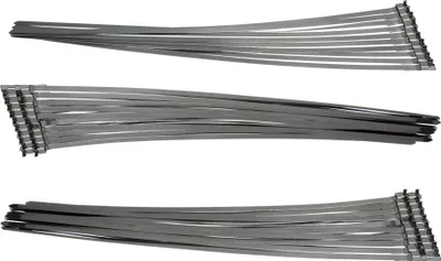 Produktbild von 50 x Vorgefertigte Edelstahl 304SS Schlauchbandschelle Edelstahlschellen L740mm
