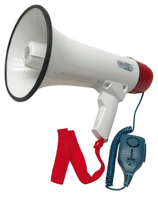 Produktbild von infactory Megafon mit Sirene und Musik 25Watt Megaphon Megaphone