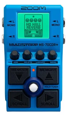 Produktbild von Zoom MS-70CDR+ Multistomp Chorus / Delay / Reverb Pedal