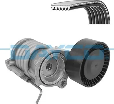 Produktbild von DAYCO KPV1141 Keilrippenriemensatz für VW POLO (9N)