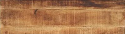 Image de Plateau de table 100x20x2,5 cm Rectangulaire Bois massif rugueux Mango