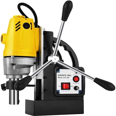 Obrázek produktu pro Magnetická vrtačka - kovová vrtačka - vrtací stroj pro vrtání jader - průmyslová vrtačka - motor o výkonu 1100 wattů
